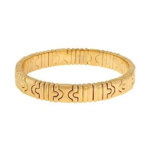 BVLGARI Parentesi 18K yellow gold 10mm cuff